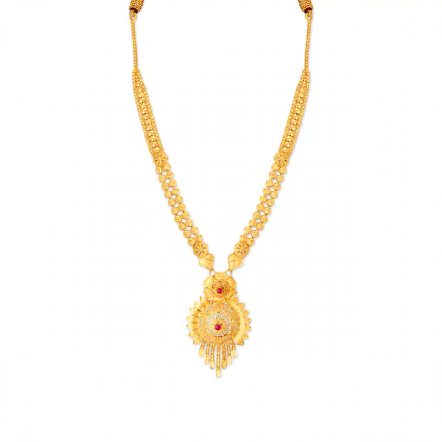 Aadhira Gold Necklace Set