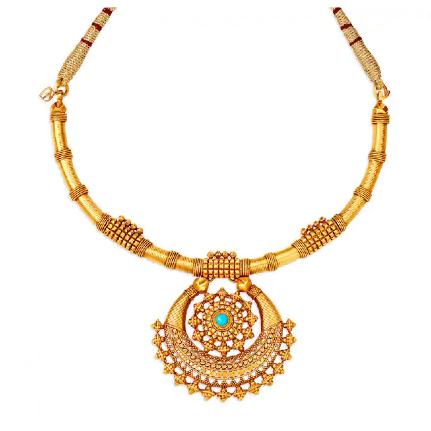 Wondrous Gold Necklace Set