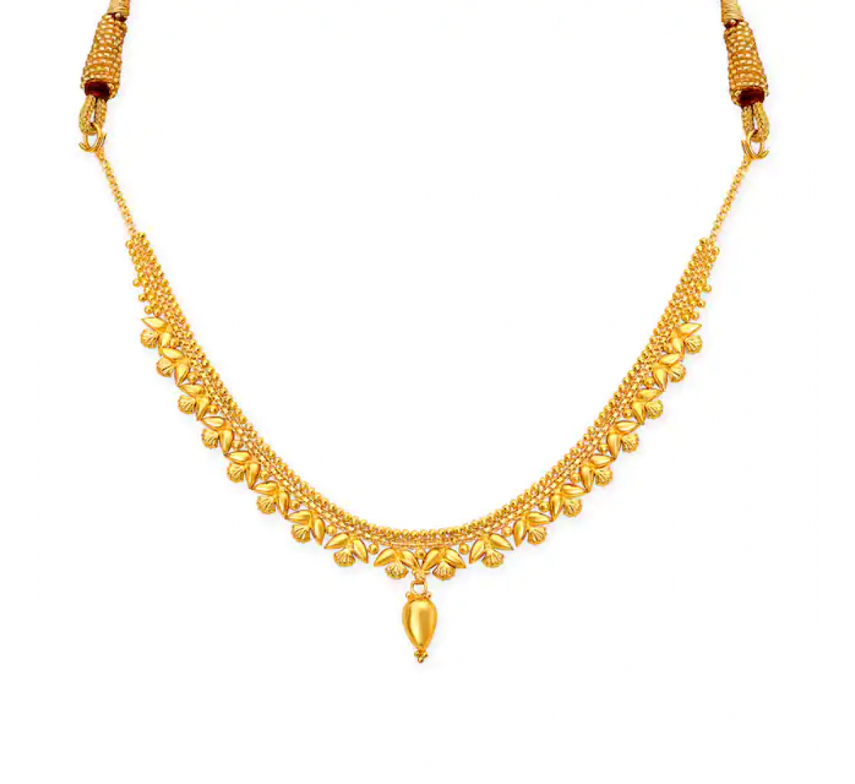 Intricate Gold Necklace Set