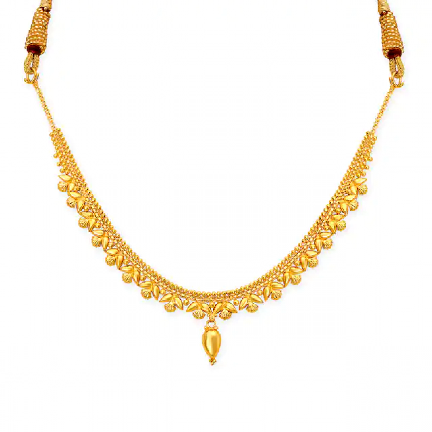 Intricate Gold Necklace Set