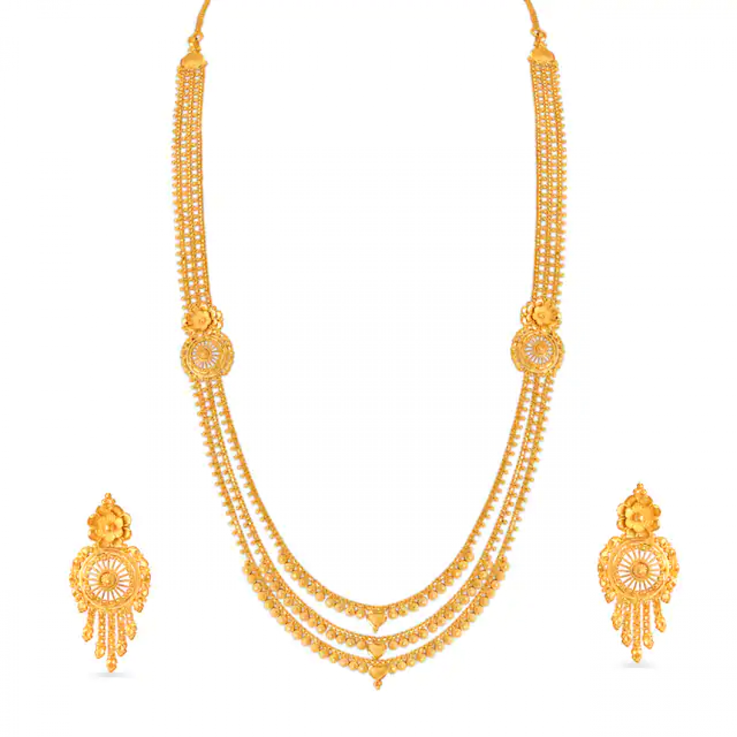 Gilbert Gold Necklace Set