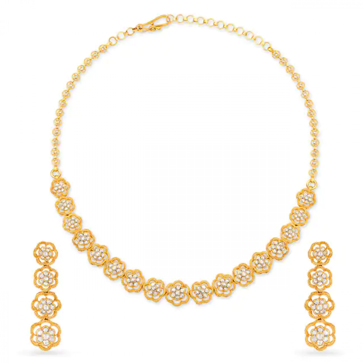 Imogen Gold Necklace Set