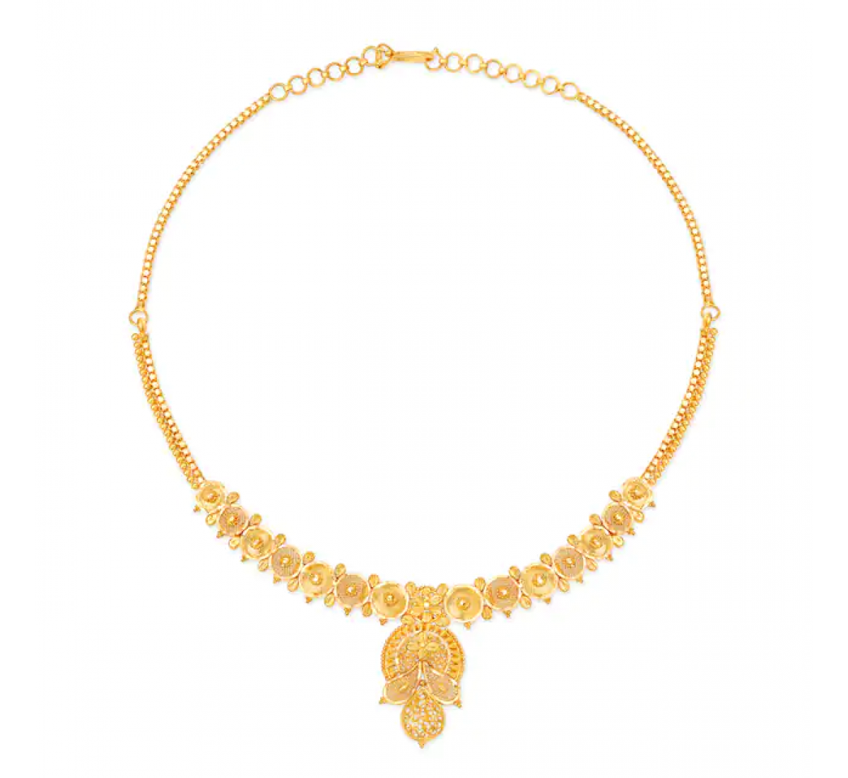 Anshika Gold Necklace Set