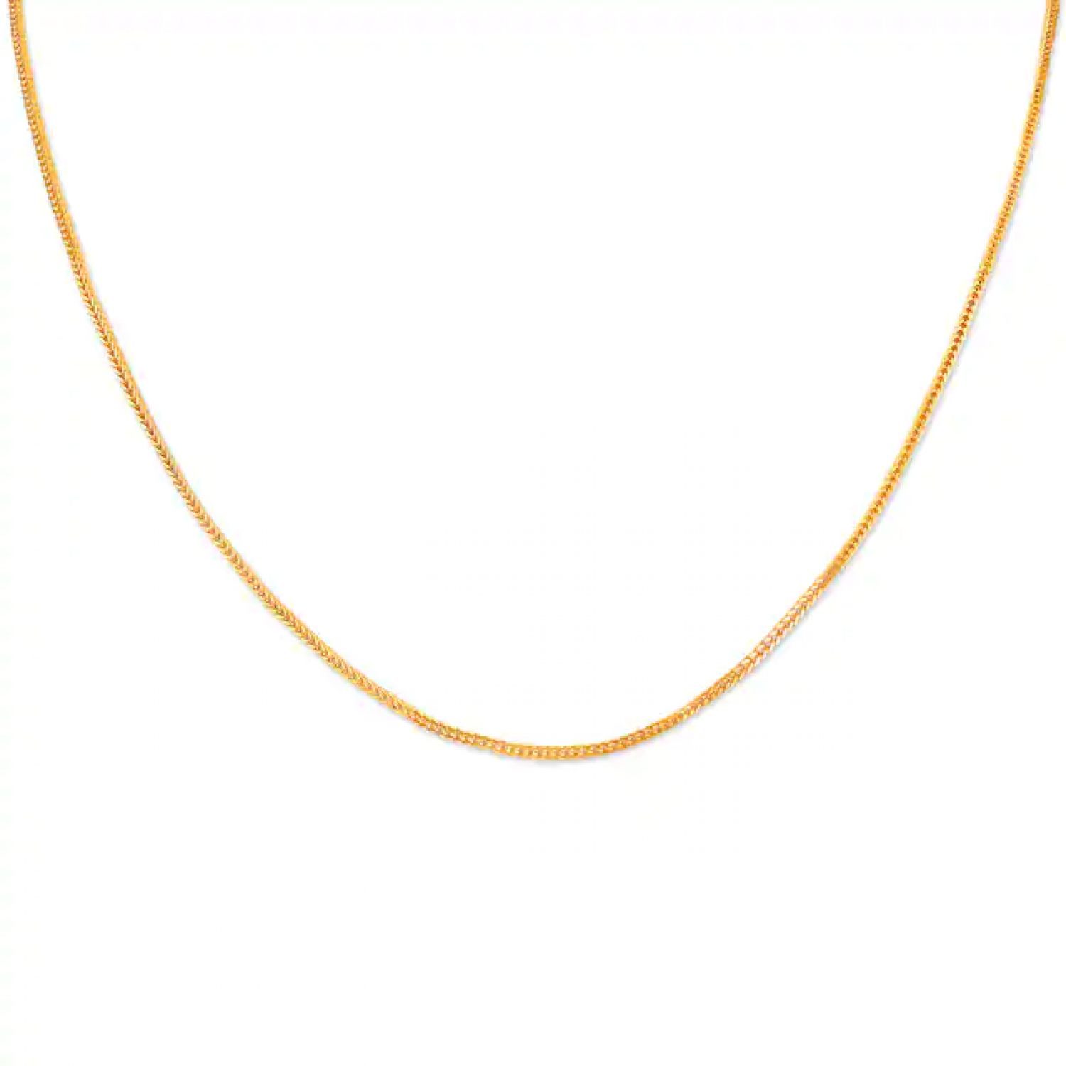 Sleek Gold Slender Chain