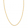 Traditional Spiral Gold Chain