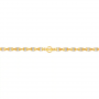 Surreal Linked Gold Chain