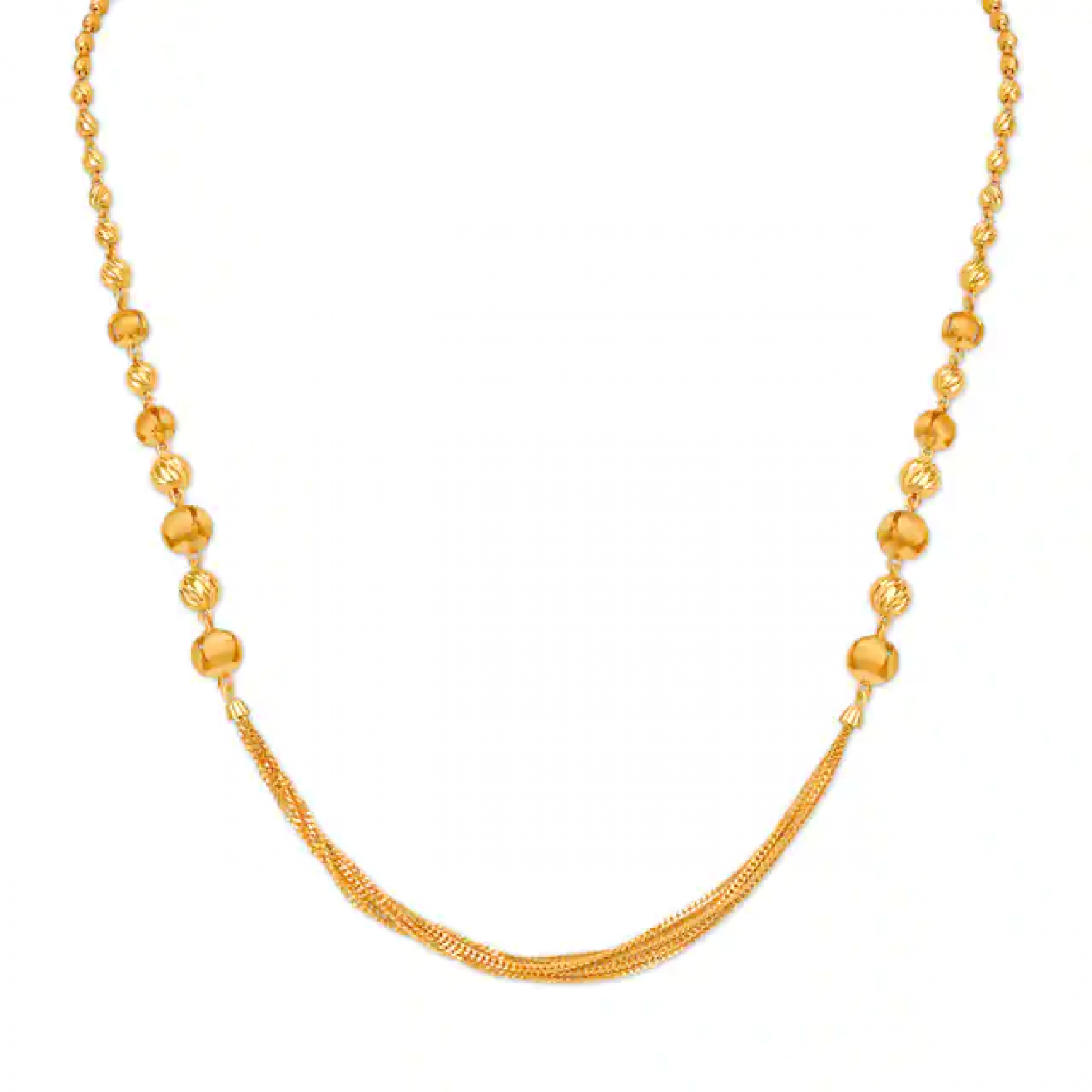 Suave Contemporary Gold Chain