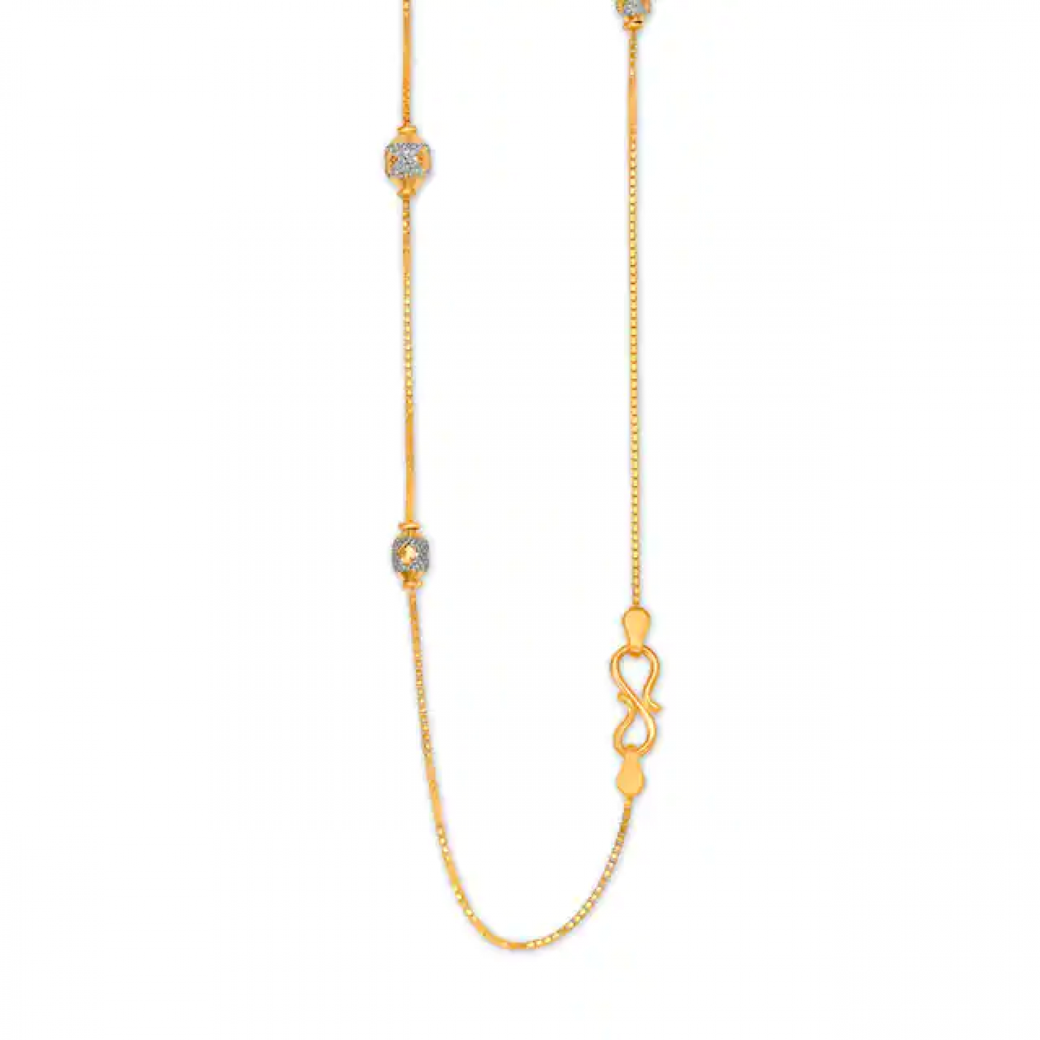 Suave Contemporary Gold Chain