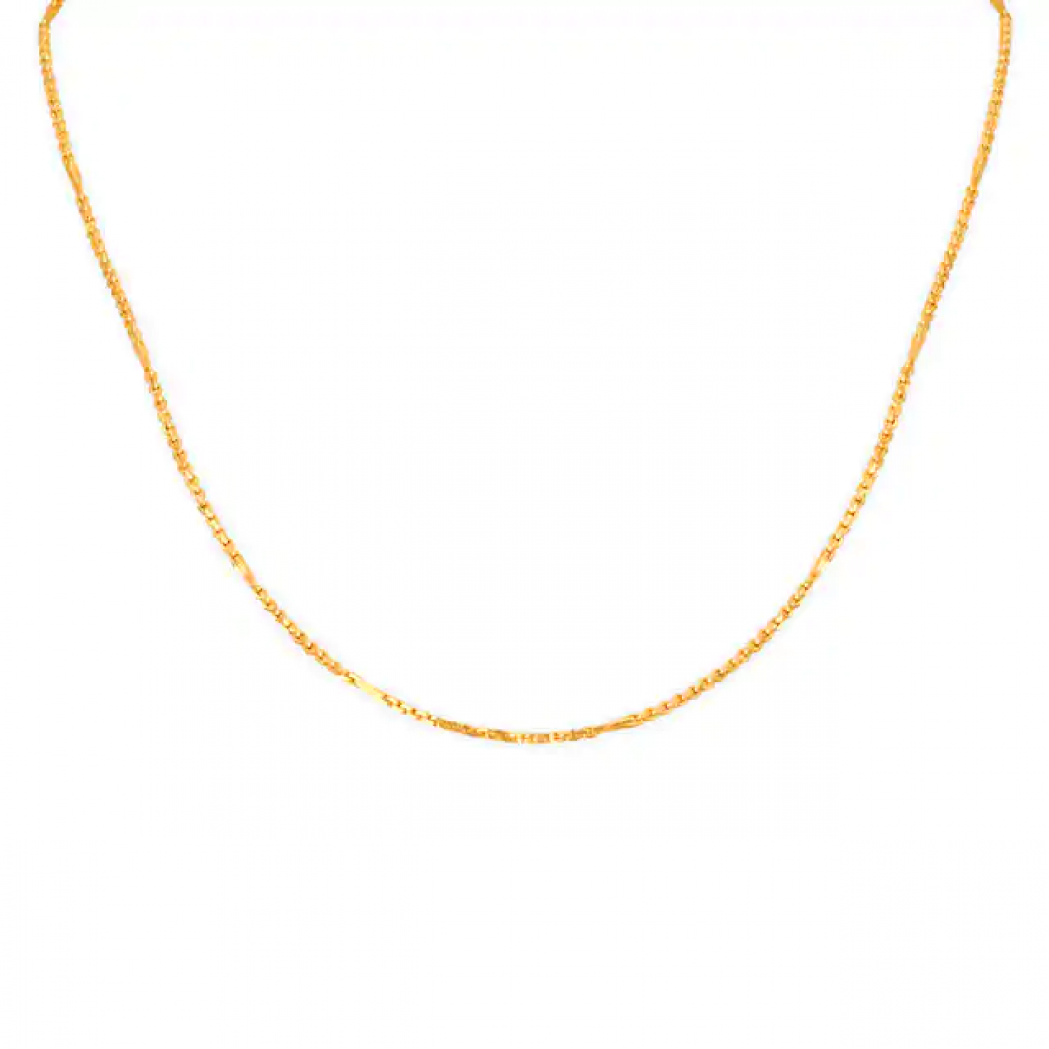 Shimmering Dainty Gold Chain