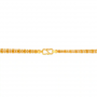 Lustrous Spiral Gold Chain