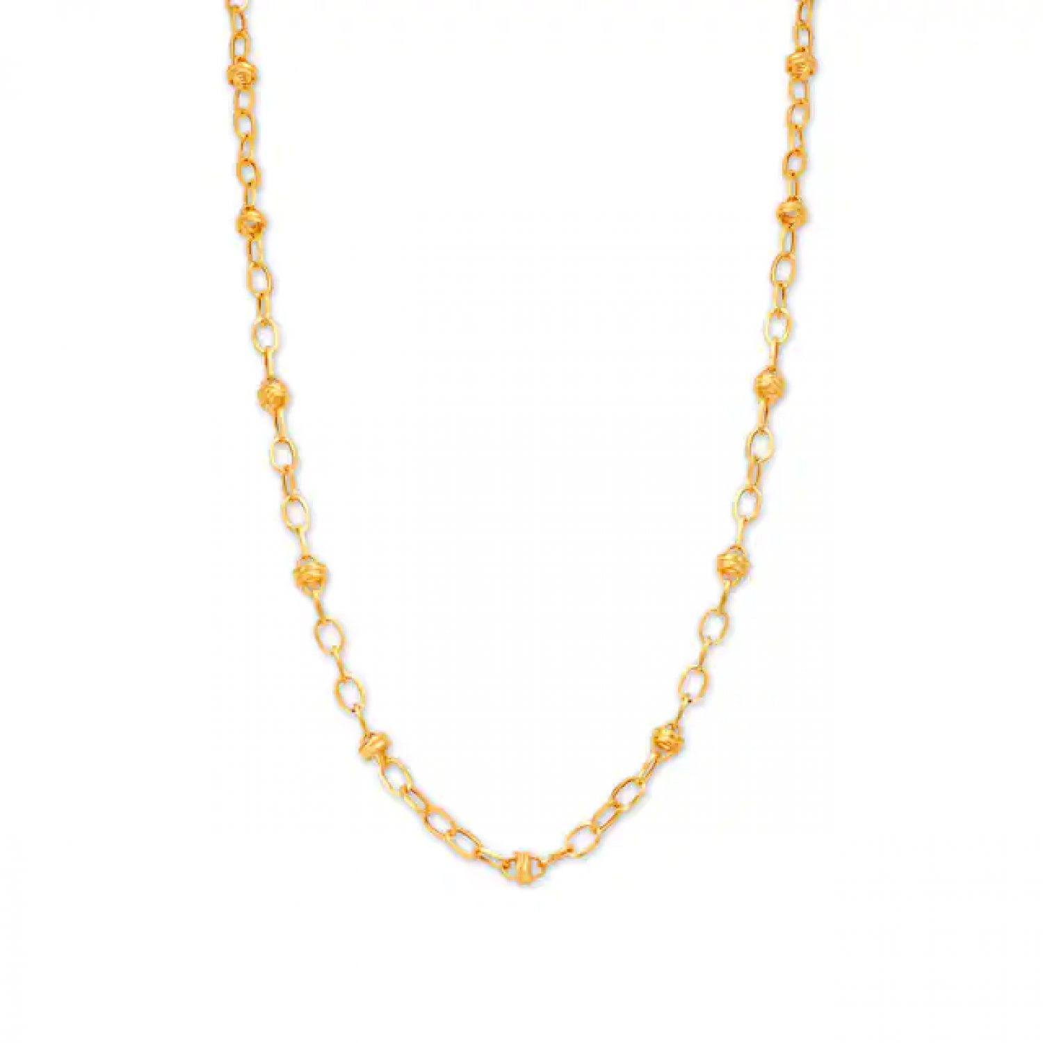 Fancy Design Link Gold Chain