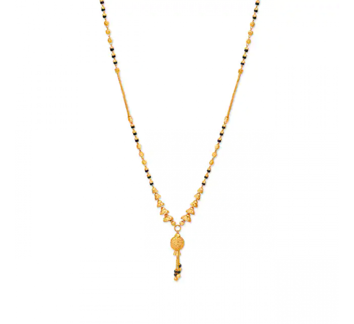 Aahna Motif Gold Mangalsutra
