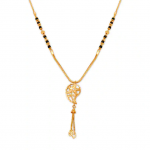 Bhavik Floral Gold Mangalsutra