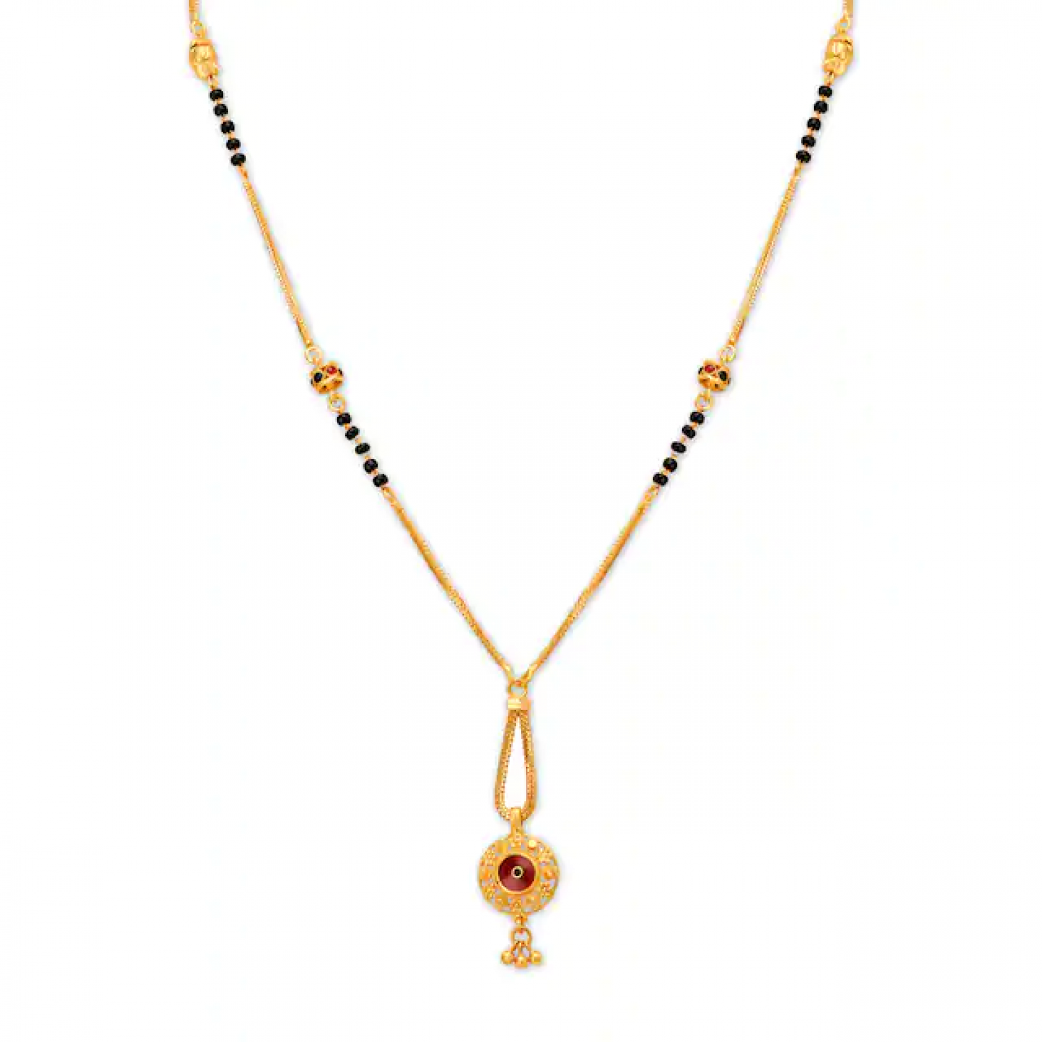 Chic Linear Gold Mangalsutra