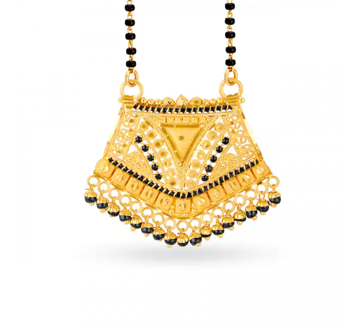 Glimmering Gold Mangalsutra
