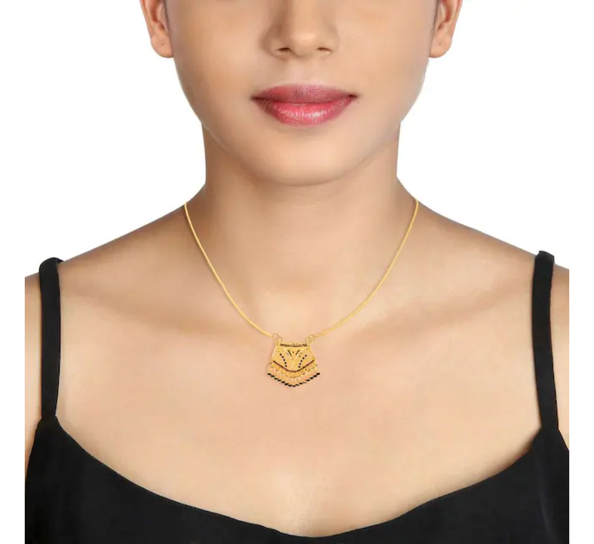 Glimmering Gold Mangalsutra
