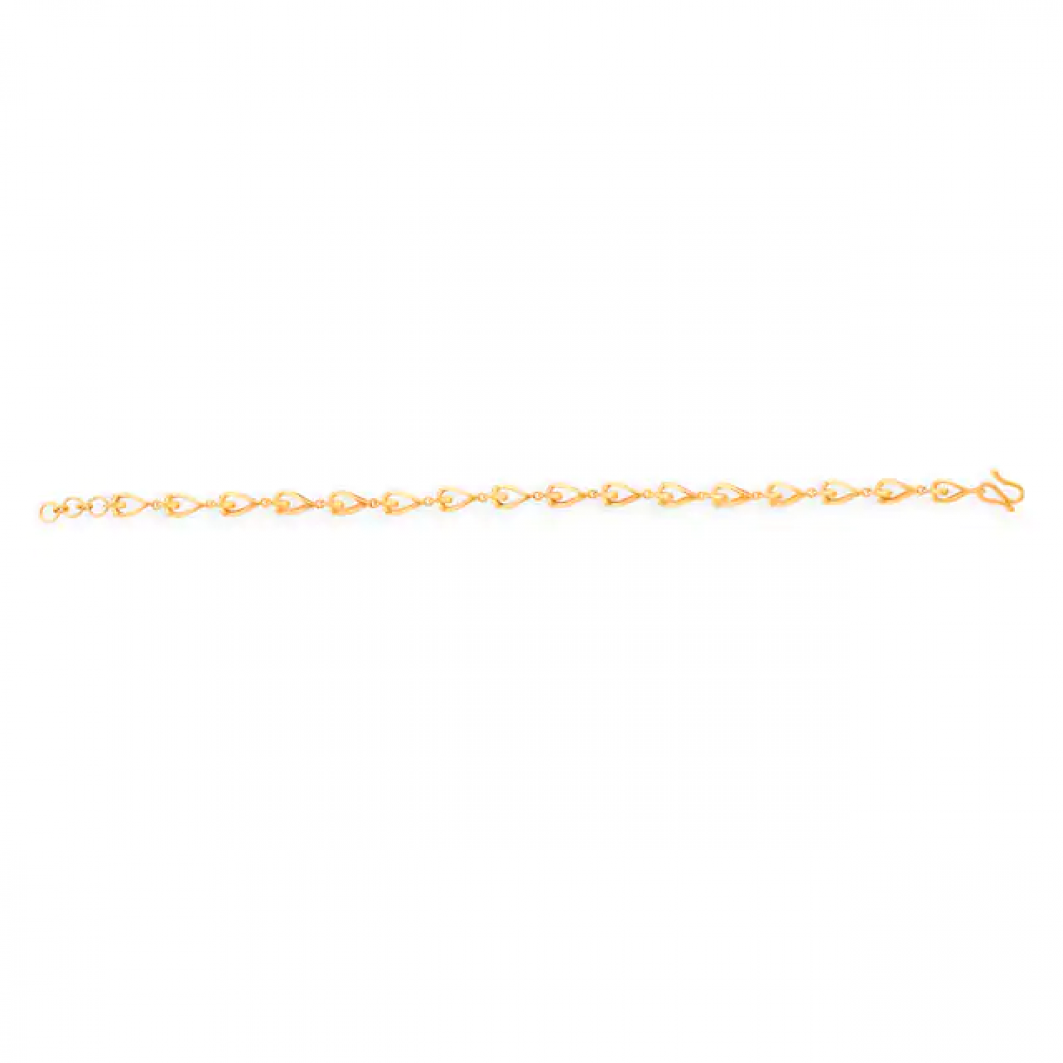 Teardrop Gold Bracelet