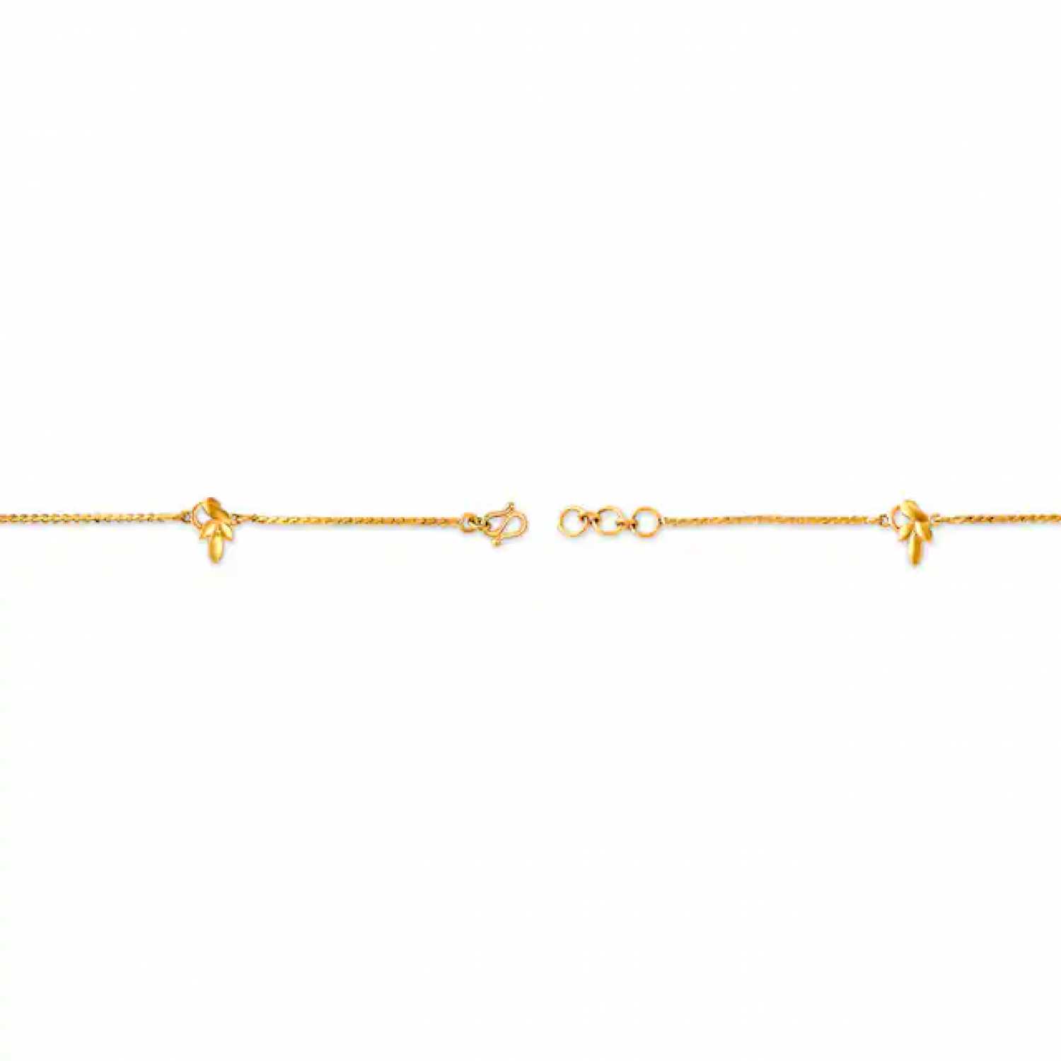 Elegant Floral Gold Bracelet Elegant Floral Gold Bracelet