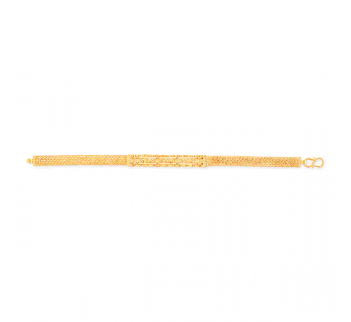 Faceted Gold Bracelet