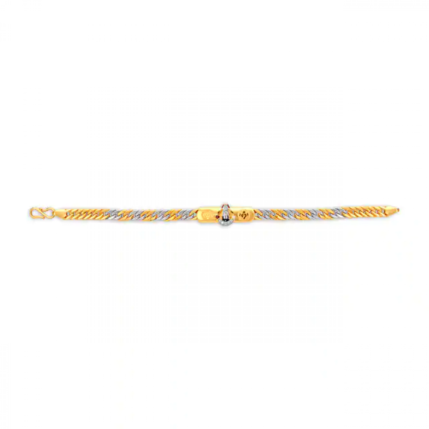 Dual Tone Balaji Gold Bracelet Dual Tone Balaji Gold Bracelet