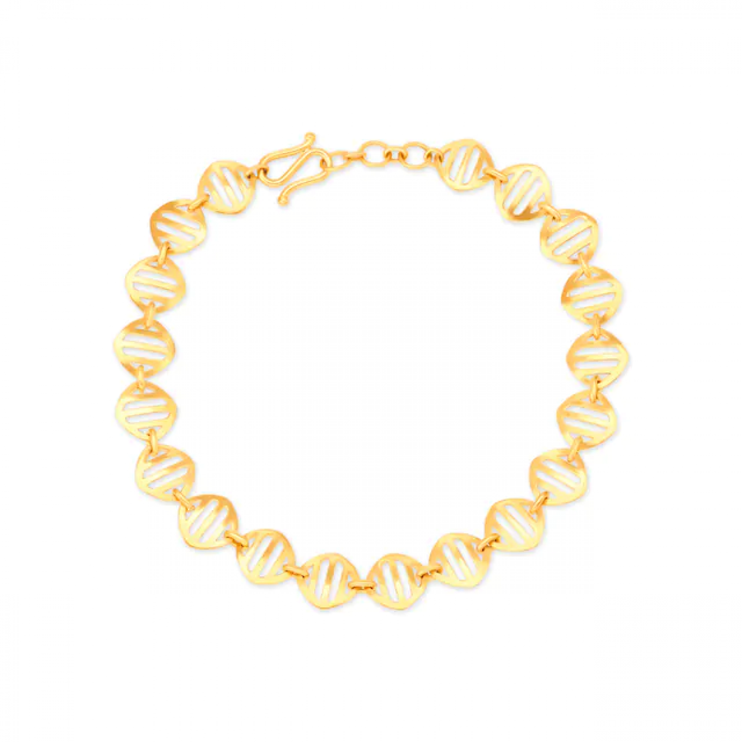 Whimsy Helix Gold Bracelet