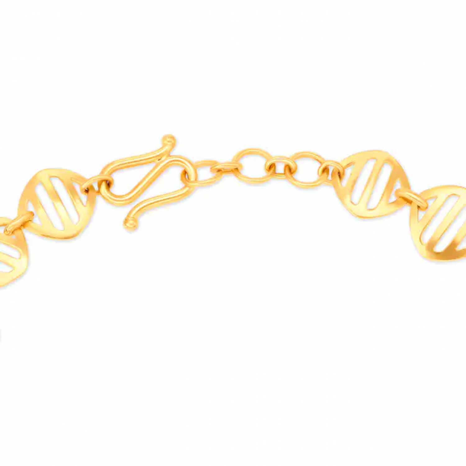 Whimsy Helix Gold Bracelet