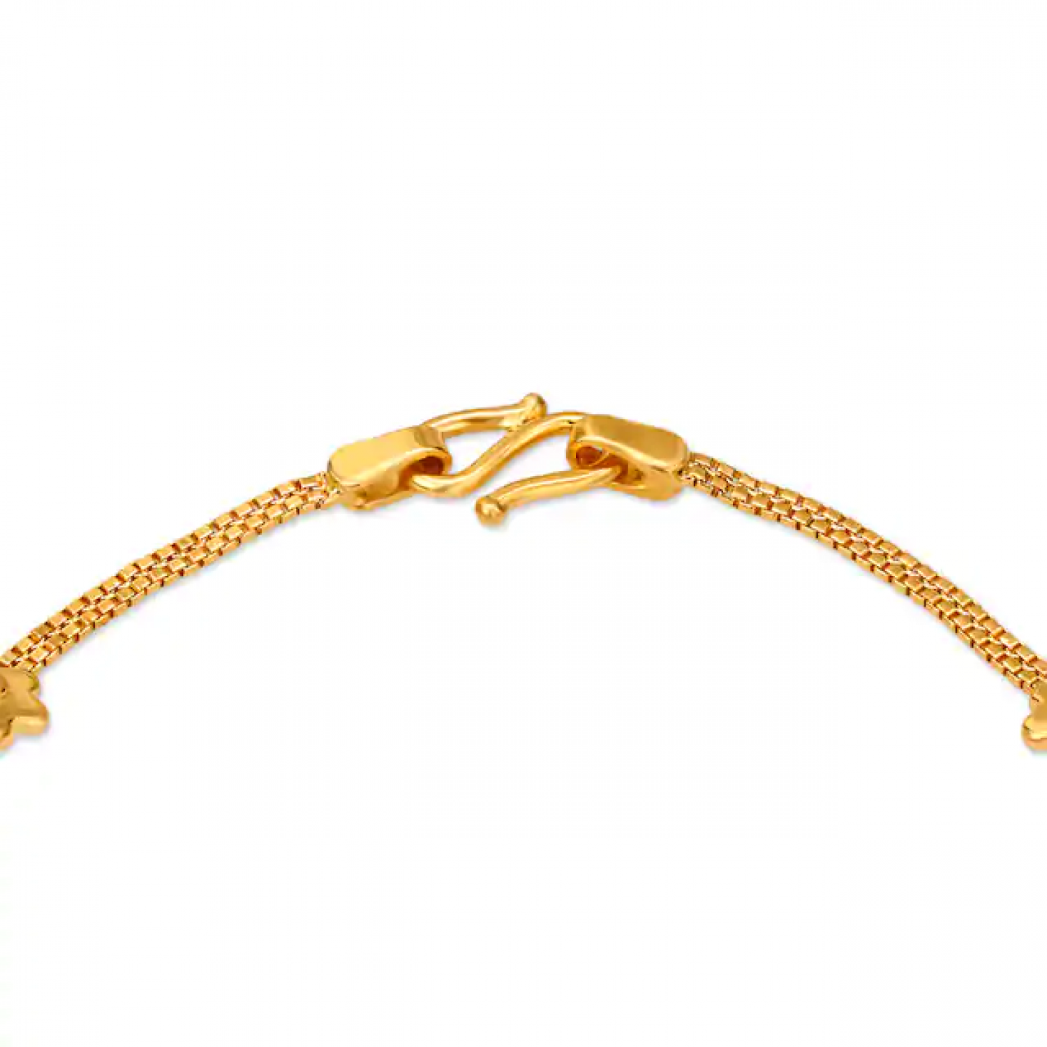 Dainty Floral Gold Bracelet Dainty Floral Gold Bracelet