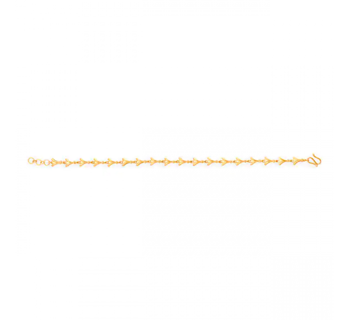 Flowerbud Gold Bracelet
