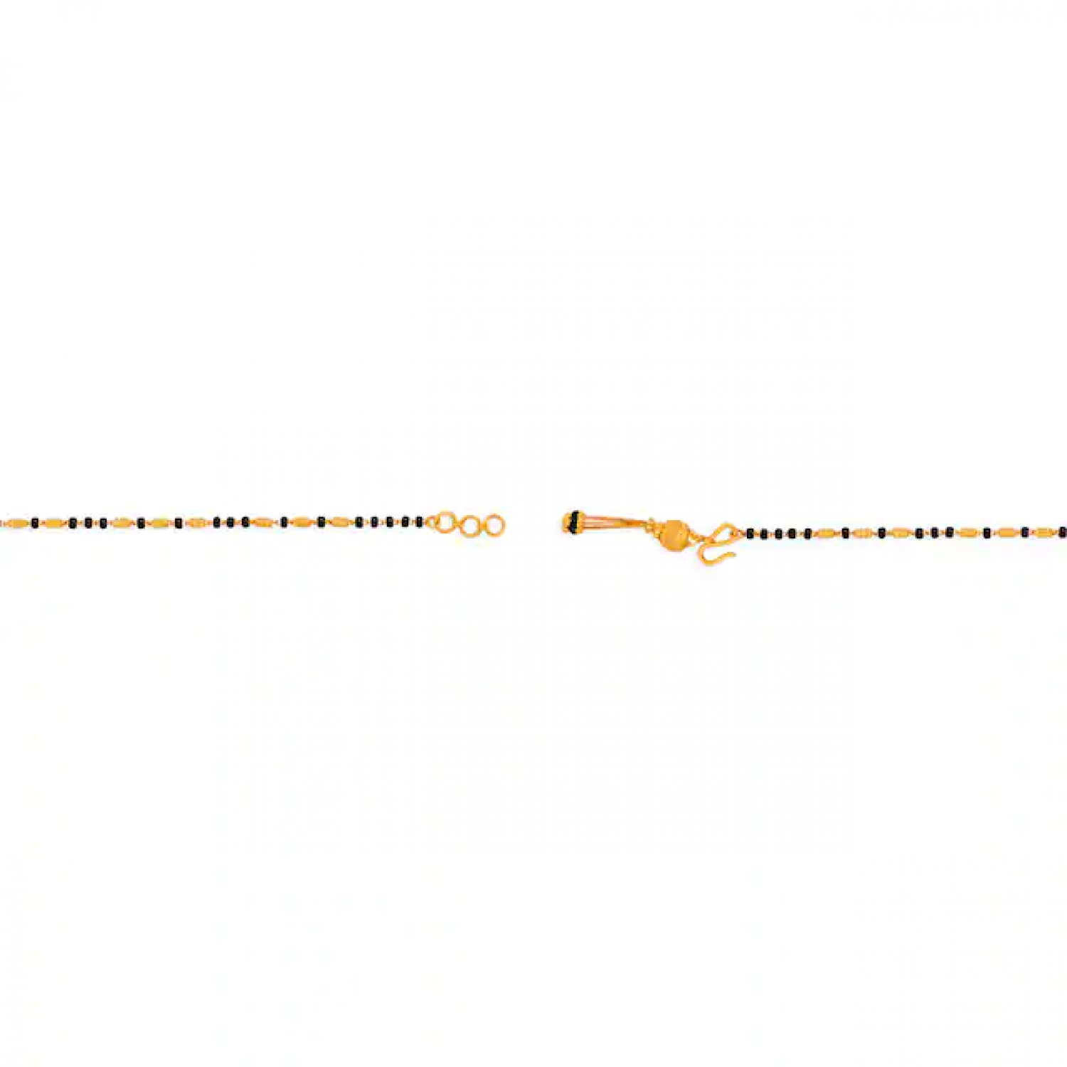 Grace Black Bead Gold Bracelet Grace Black Bead Gold Bracelet