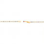 Grace Black Bead Gold Bracelet