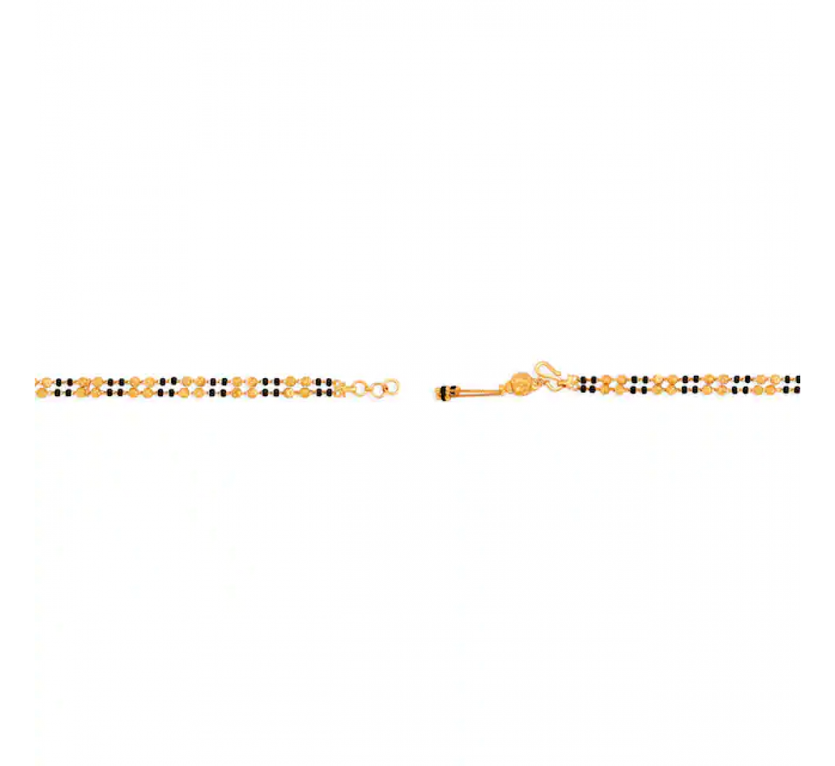 Meera Duo Chain Gold Bracelet