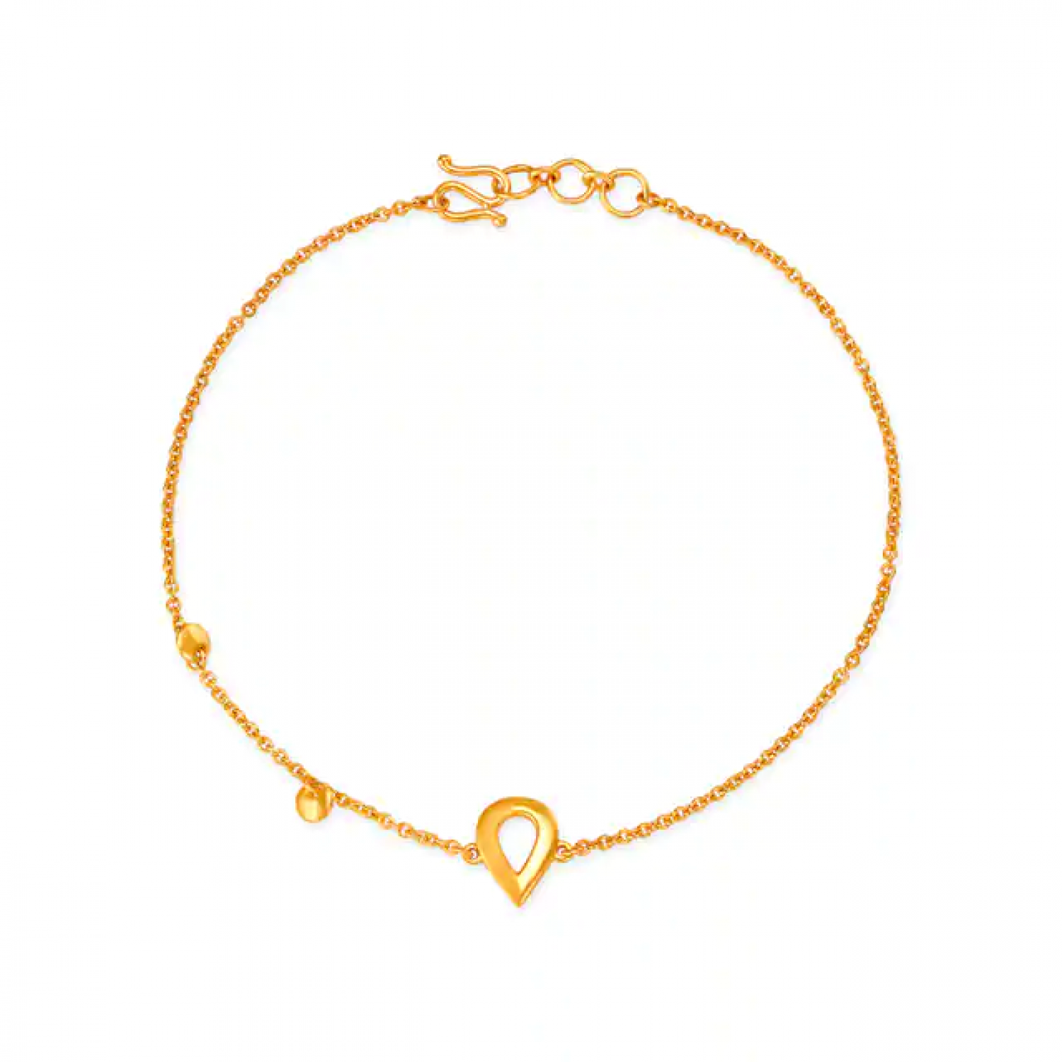 Fancy Teardrop Gold Bracelet Fancy Teardrop Gold Bracelet