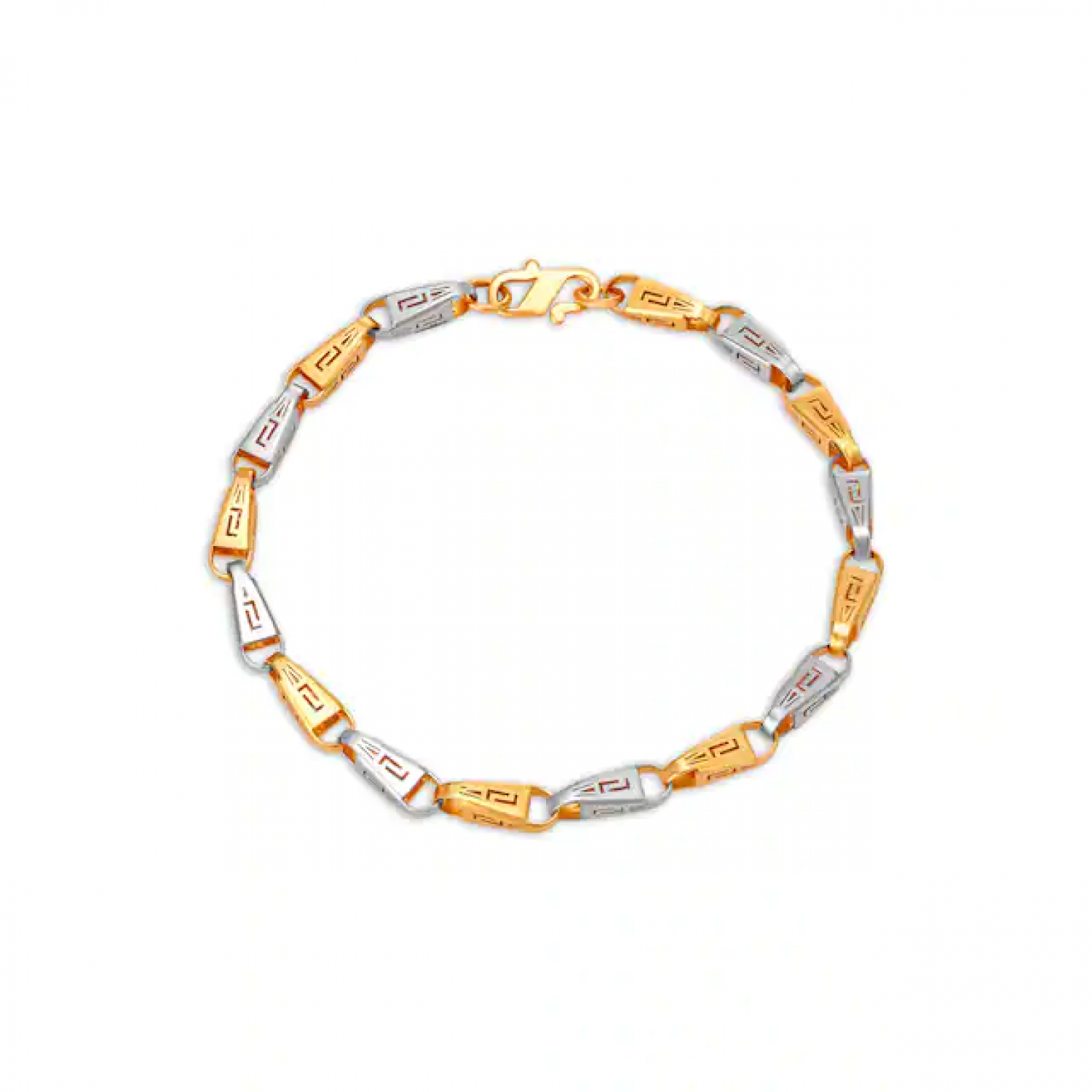 Modern Rhodium Gold Bracelet Modern Rhodium Gold Bracelet