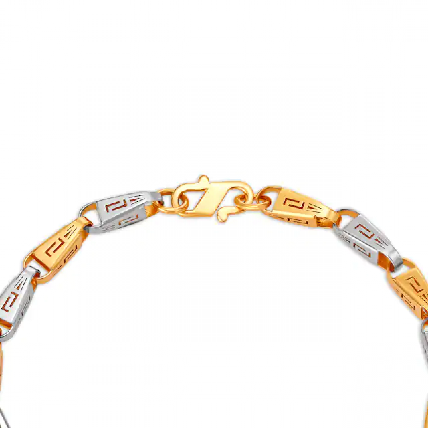Modern Rhodium Gold Bracelet Modern Rhodium Gold Bracelet