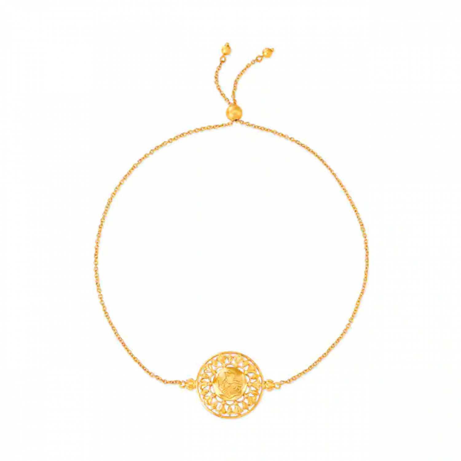 Delicate Gold Rakhi Bracelet Delicate Gold Rakhi Bracelet
