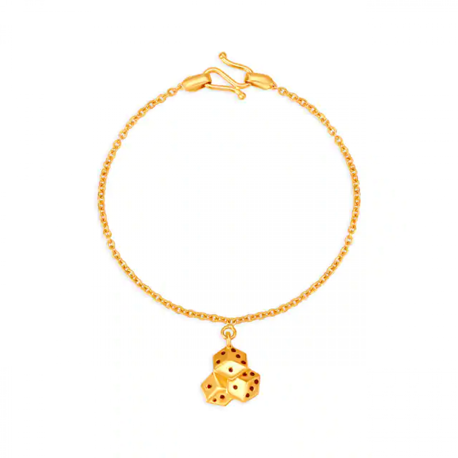 Quirky Dice Gold Bracelet Quirky Dice Gold Bracelet