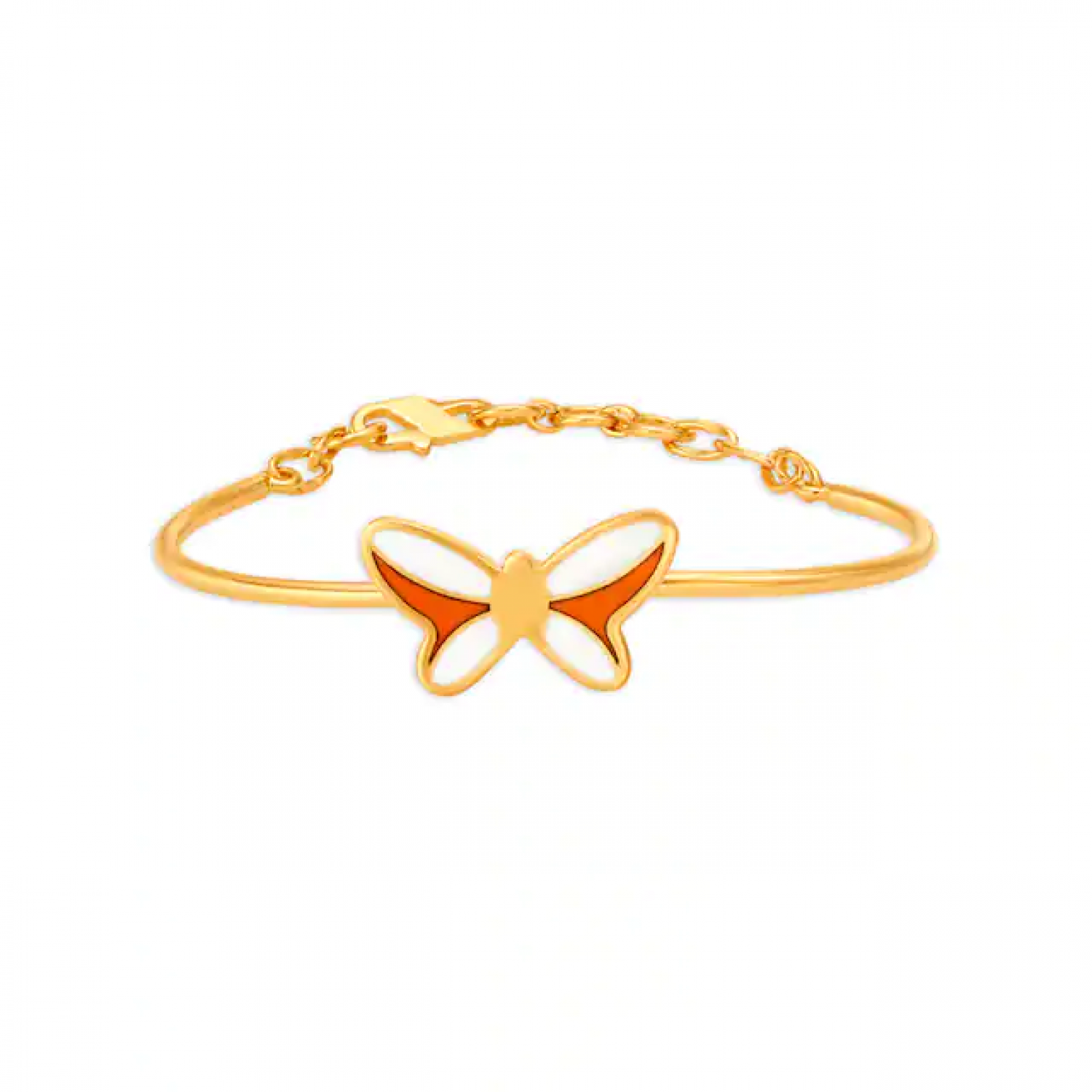 Jasper Butterfly Gold Bracelet Jasper Butterfly Gold Bracelet