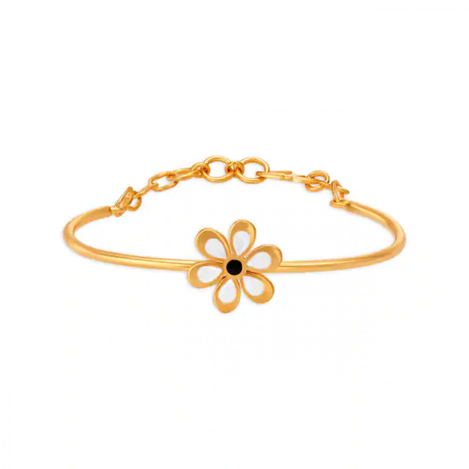 Flower Motif Gold Bracelet Flower Motif Gold Bracelet