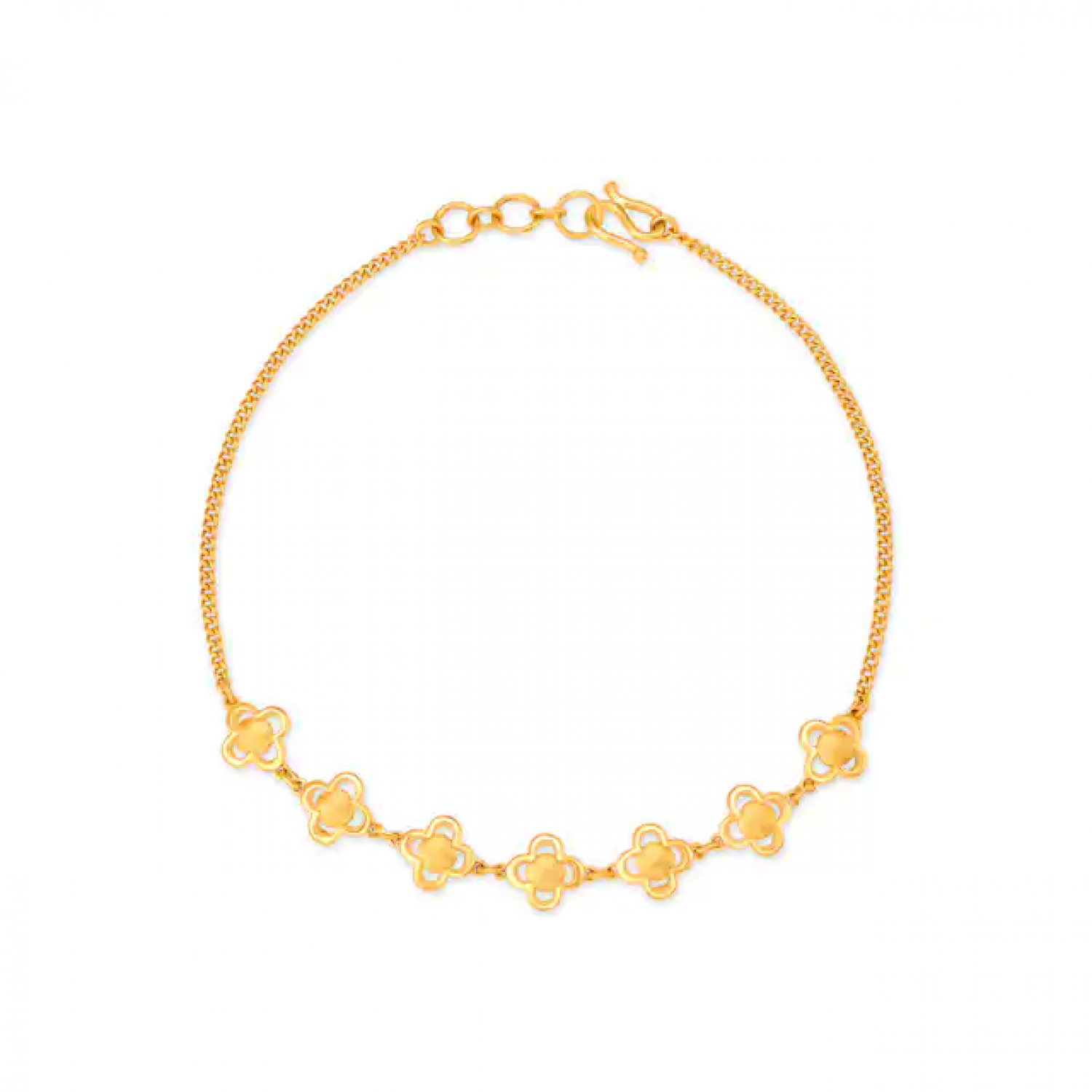 Petite Floral Gold Bracelet Petite Floral Gold Bracelet