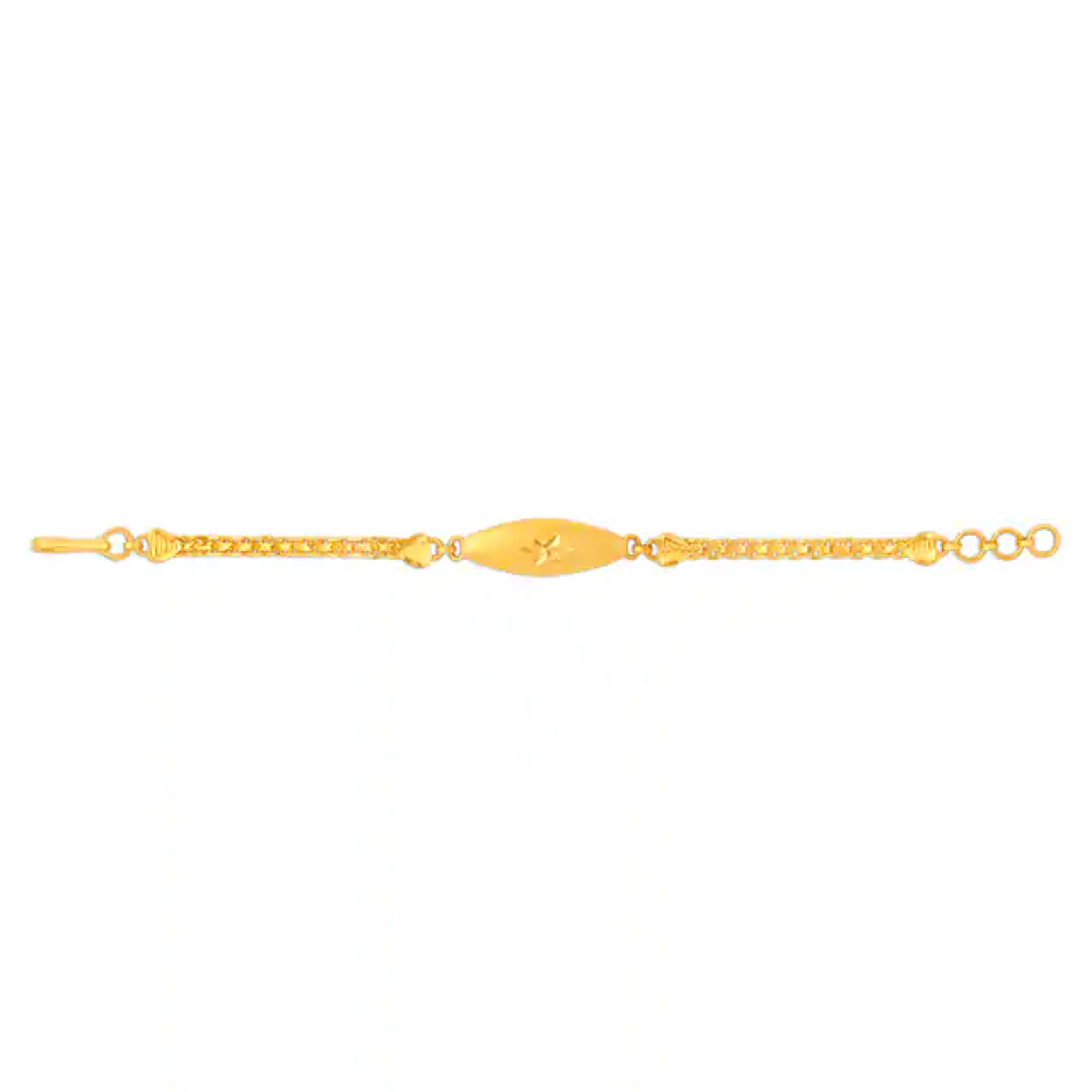 Charming Floral Gold Bracelet Charming Floral Gold Bracelet
