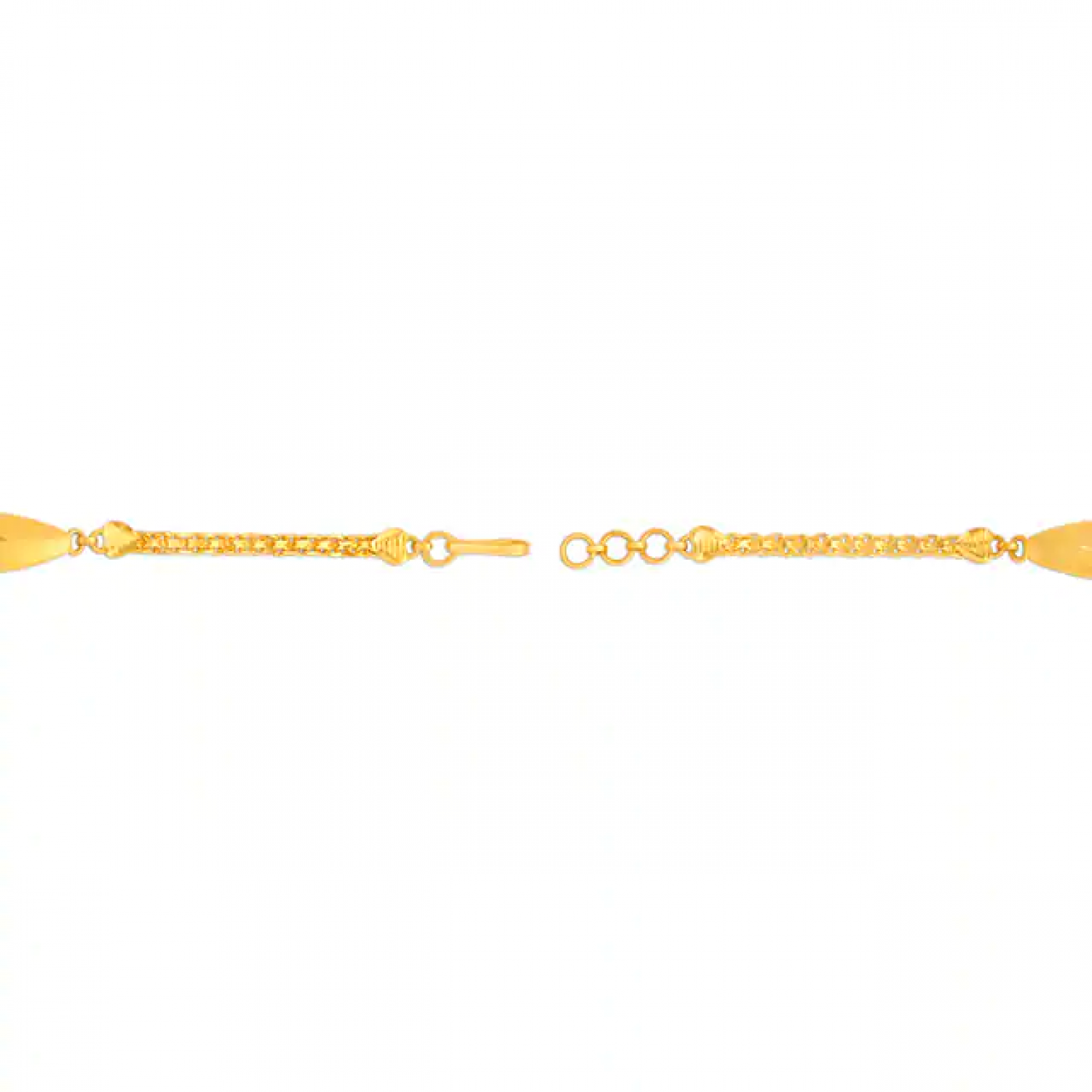 Charming Floral Gold Bracelet Charming Floral Gold Bracelet