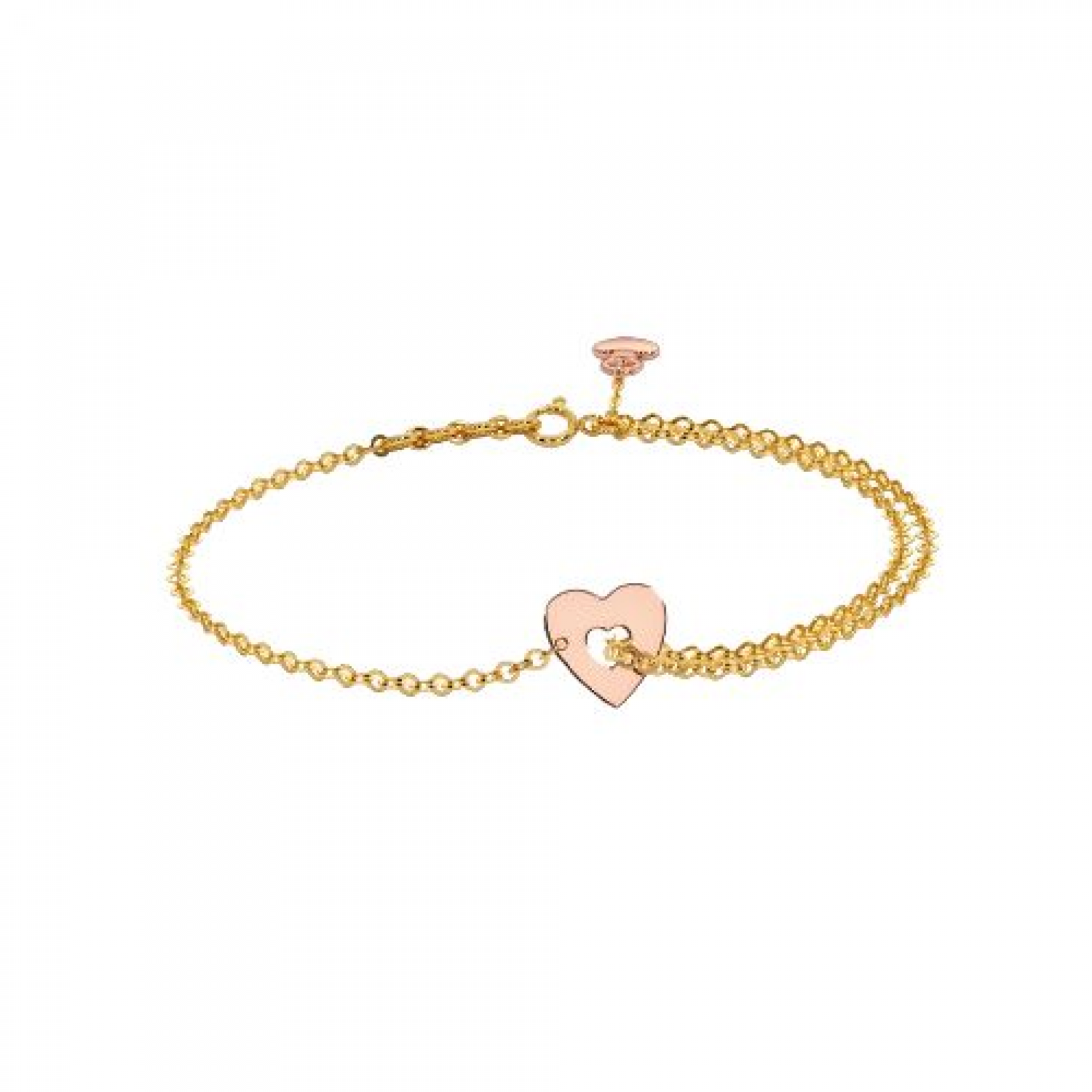 Dreamer Heart Gold Bracelet