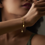 Glinting Gold Bracelet