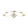 Entwined Appeal Gold Bracelet