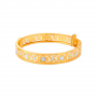 Graceful Swastika Gold Bangles