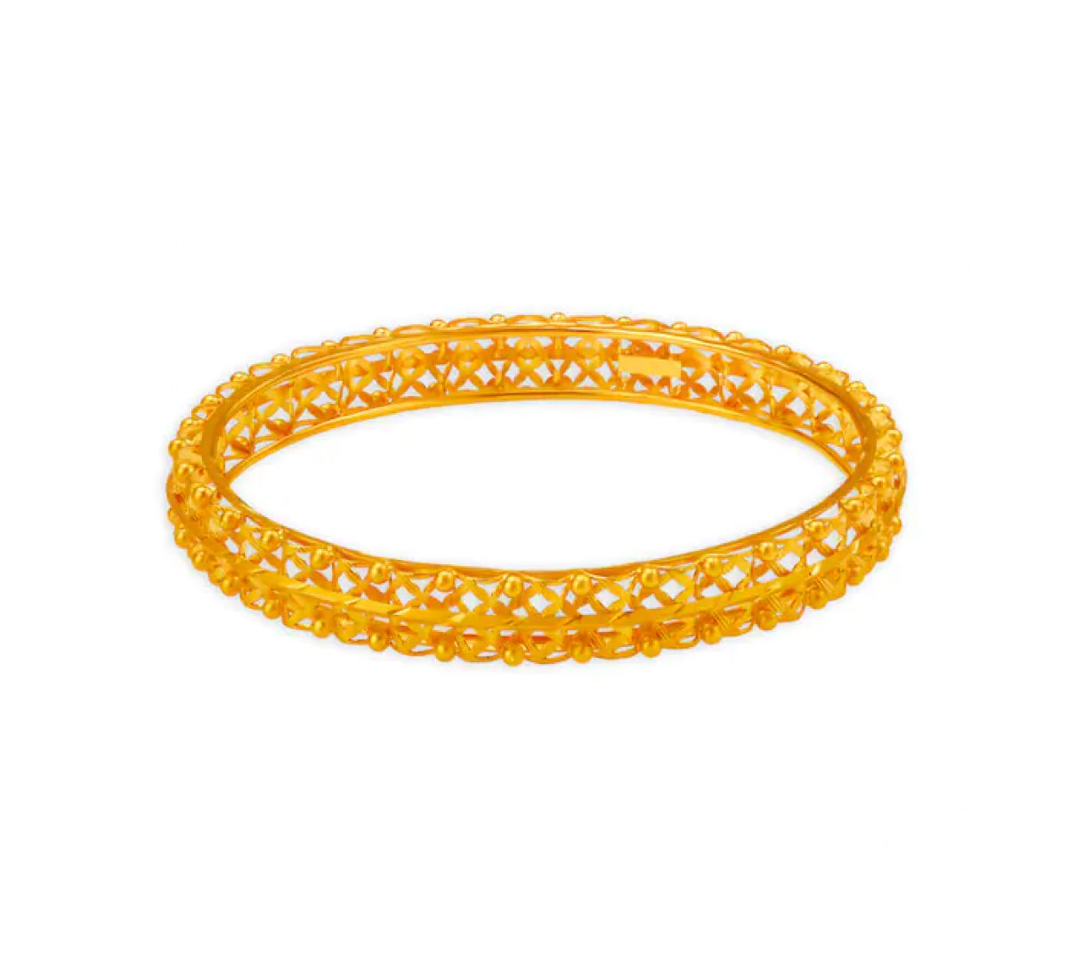 Surreal Gold Bangles