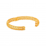 Floral Lattice Gold Bangles