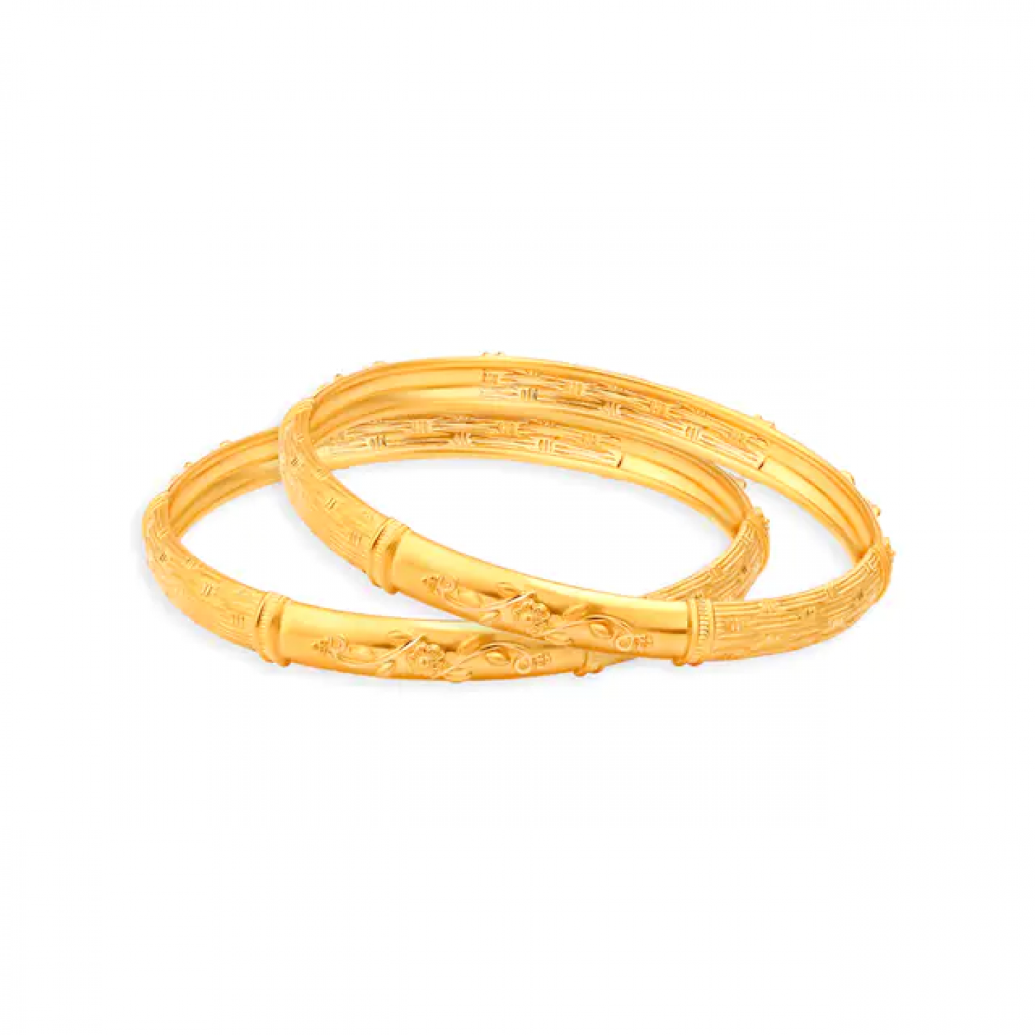 Ornate Zoey Gold Bangles