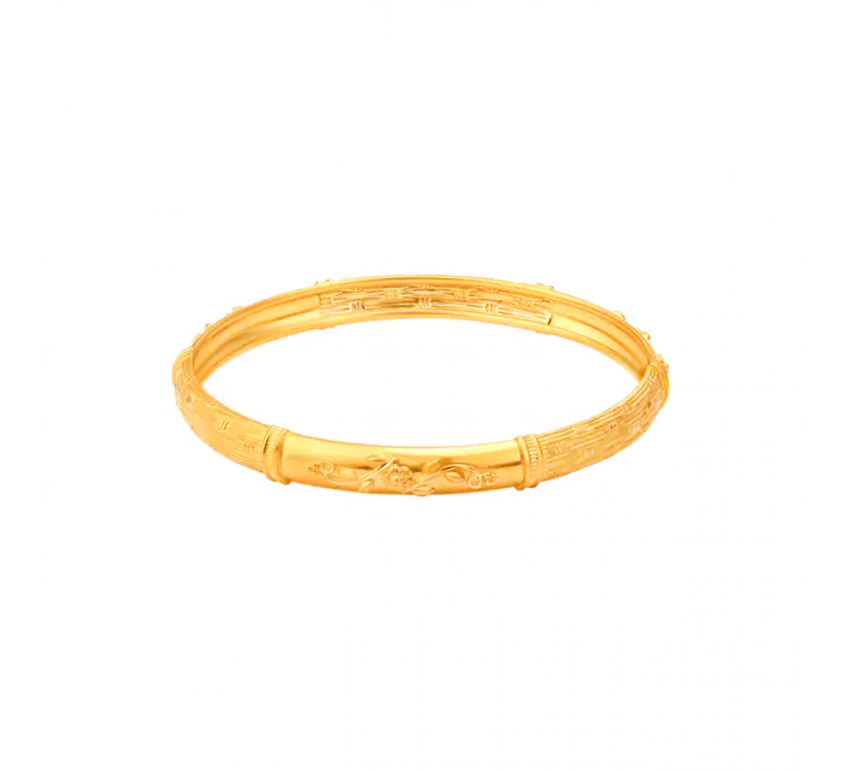 Ornate Zoey Gold Bangles