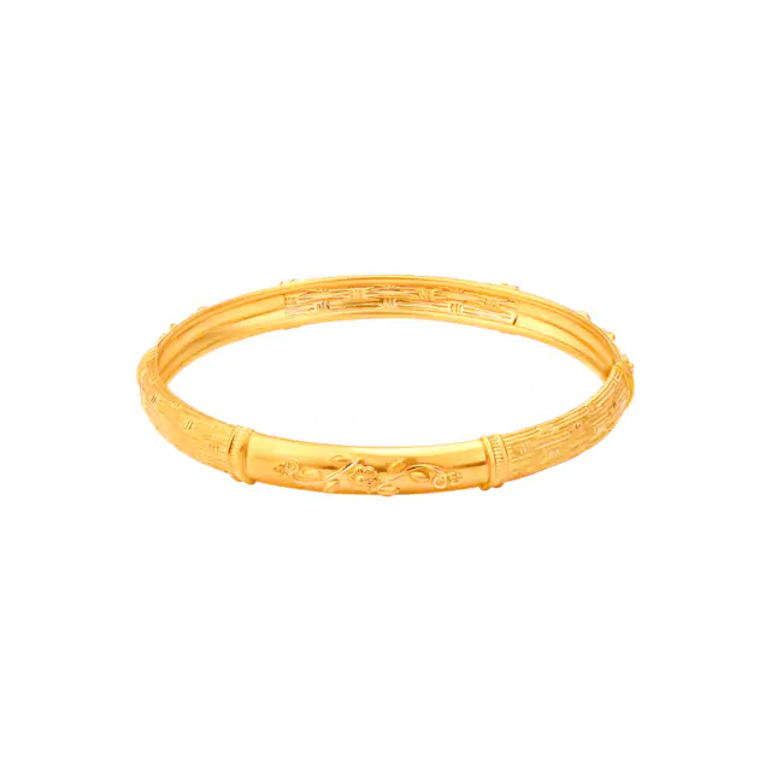 Ornate Zoey Gold Bangles